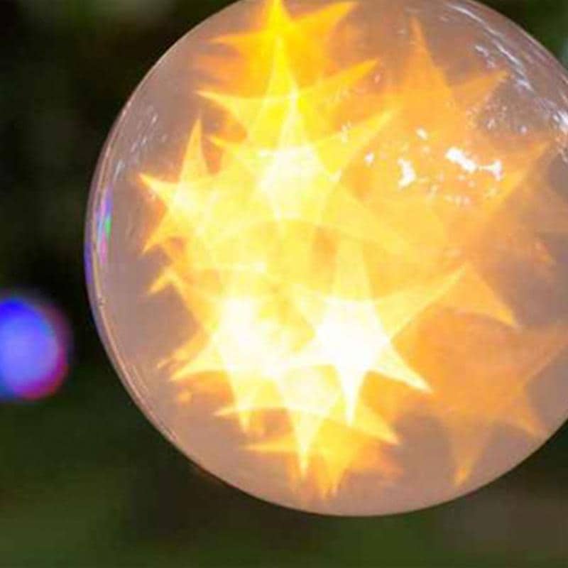 24L 6 LED Battery Holographic Starfire Sphere - Image 3