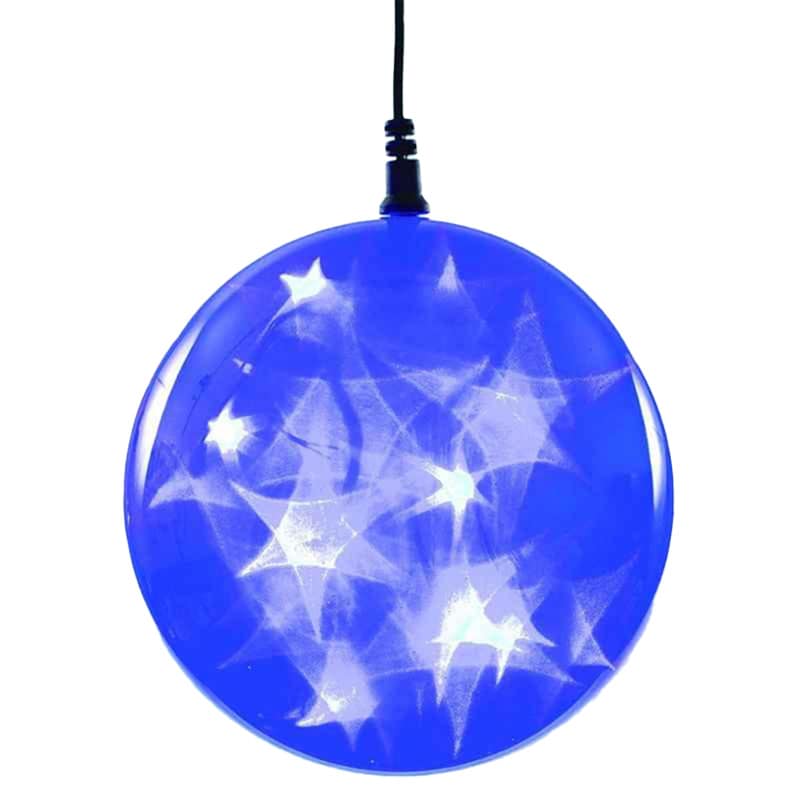 24L 6 LED Battery Holographic Starfire Sphere - Image 9