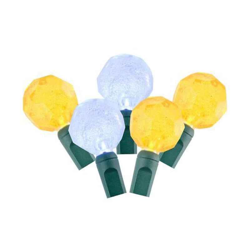25L Bubble Crystal LED Light String, 6in Bulb Spacing - Image 4