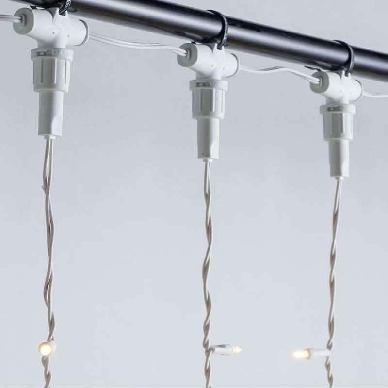 35L 5mm LED Curtain Light String, 6in Bulb Spacing - Image 5