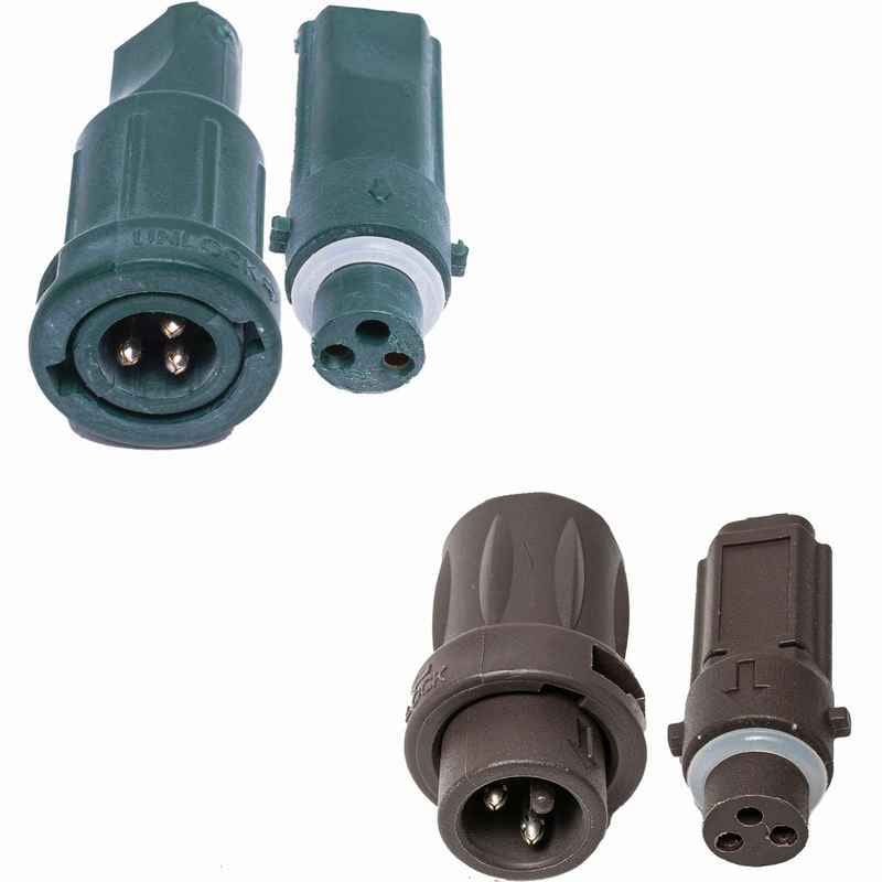 50L 7mm LED Alternate Spacing Light String, 6/8in Bulb Spacing - Image 5