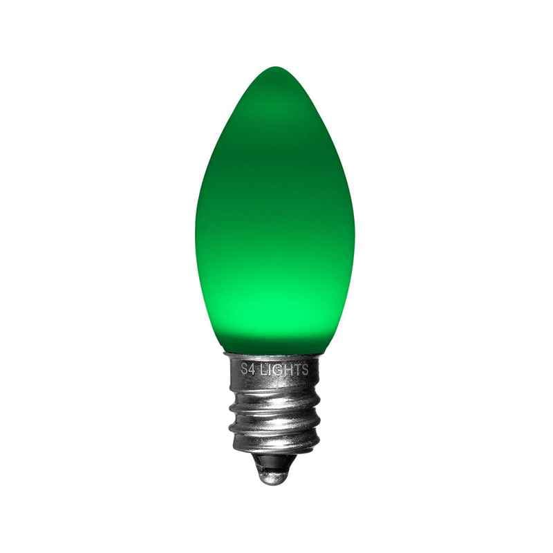 C7 LED Opaque Bulb, E12 Base - Image 13