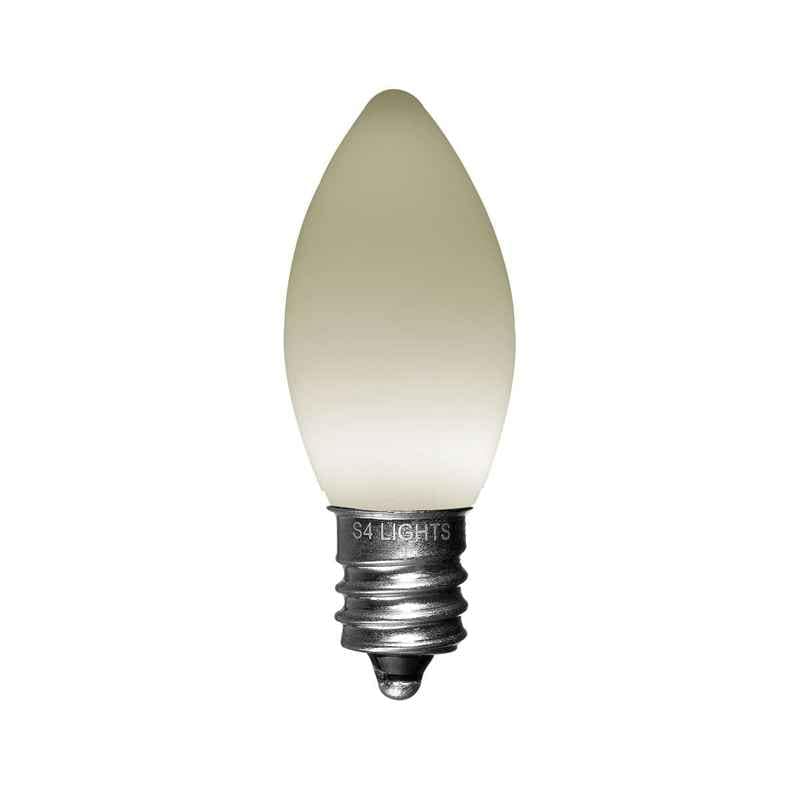 C7 LED Opaque Bulb, E12 Base - Image 5