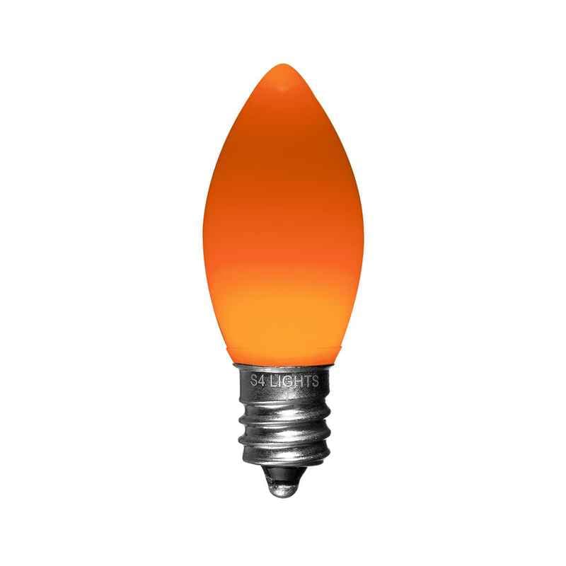 C7 LED Opaque Bulb, E12 Base - Image 6