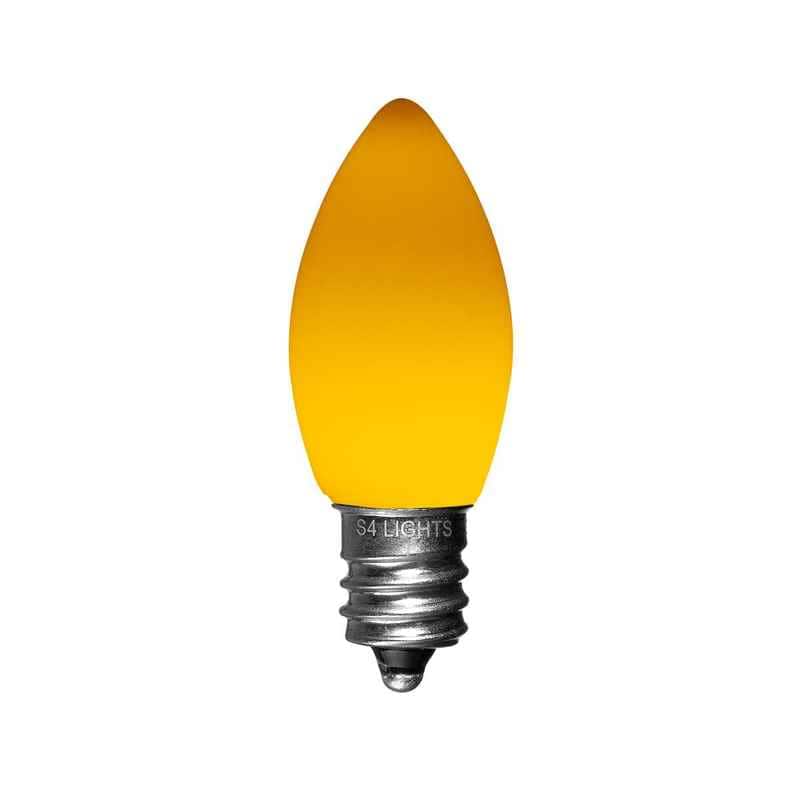 C7 LED Opaque Bulb, E12 Base - Image 9