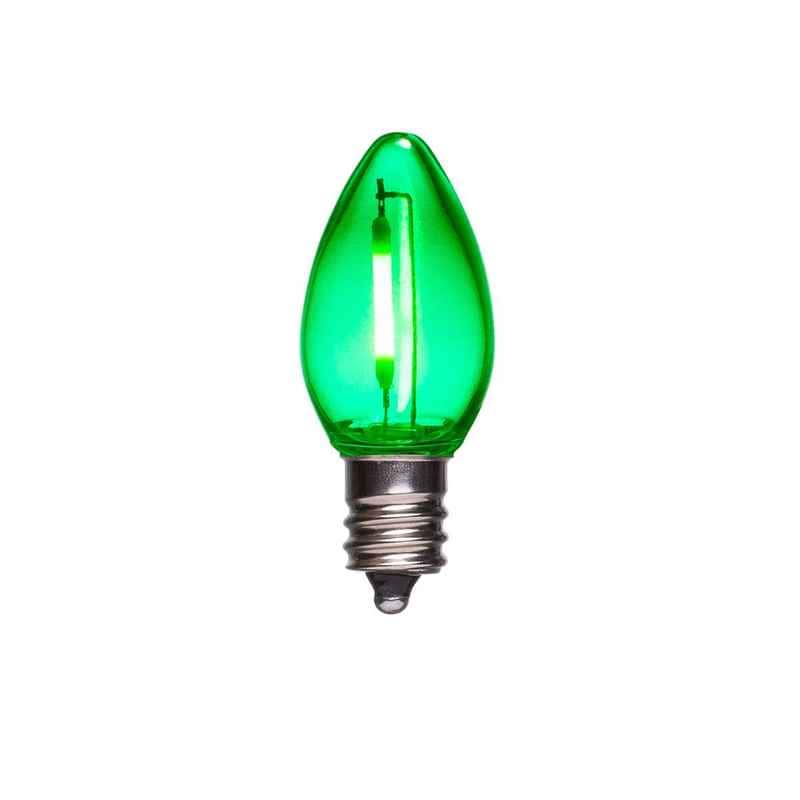 C7 LED Clear Bulb, E12 Base - Image 10