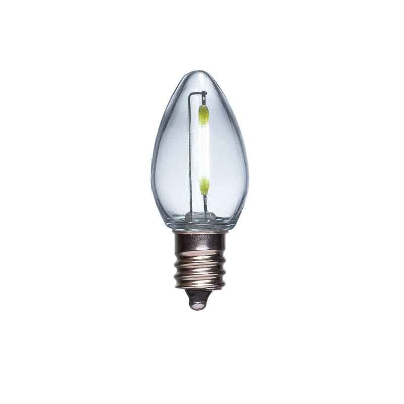 C7 LED Clear Bulb, E12 Base - Image 12