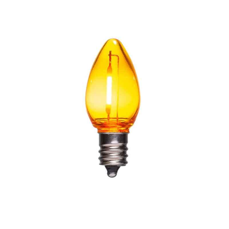 C7 LED Clear Bulb, E12 Base - Image 8