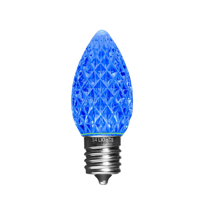 C9 LED Faceted Bulb, E17 Base - Image 12