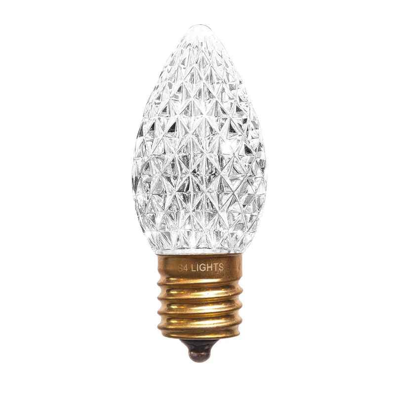 C9 LED Faceted Bulb, E17 Base - Image 6
