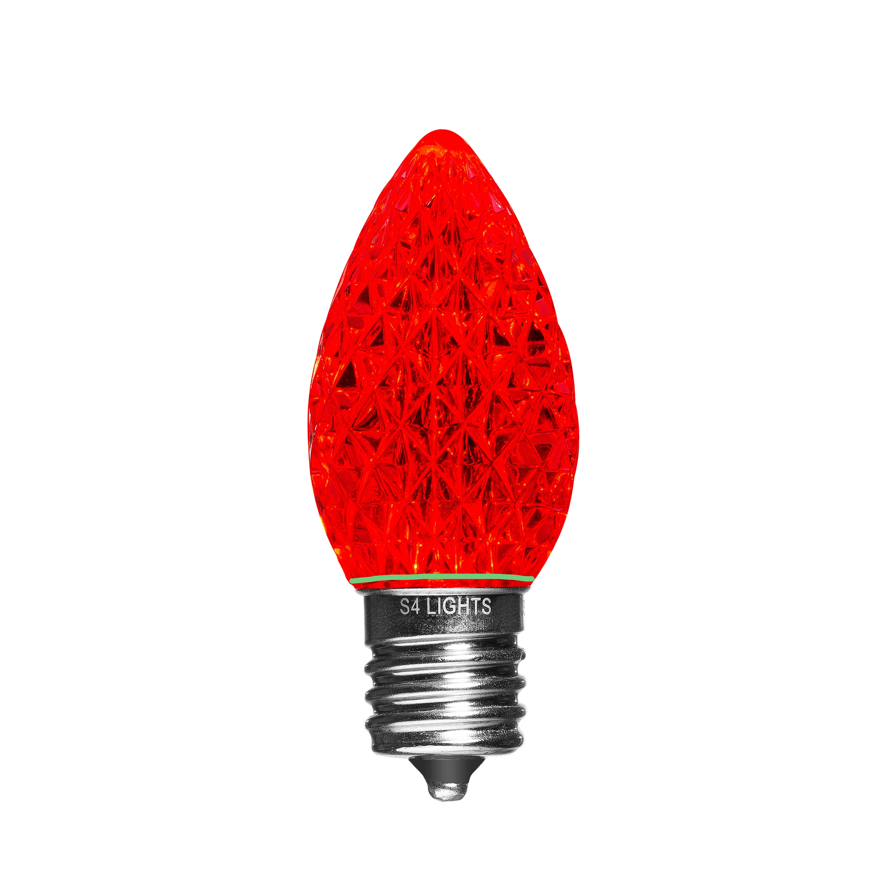 C9 LED Faceted Bulb, E17 Base - Image 8