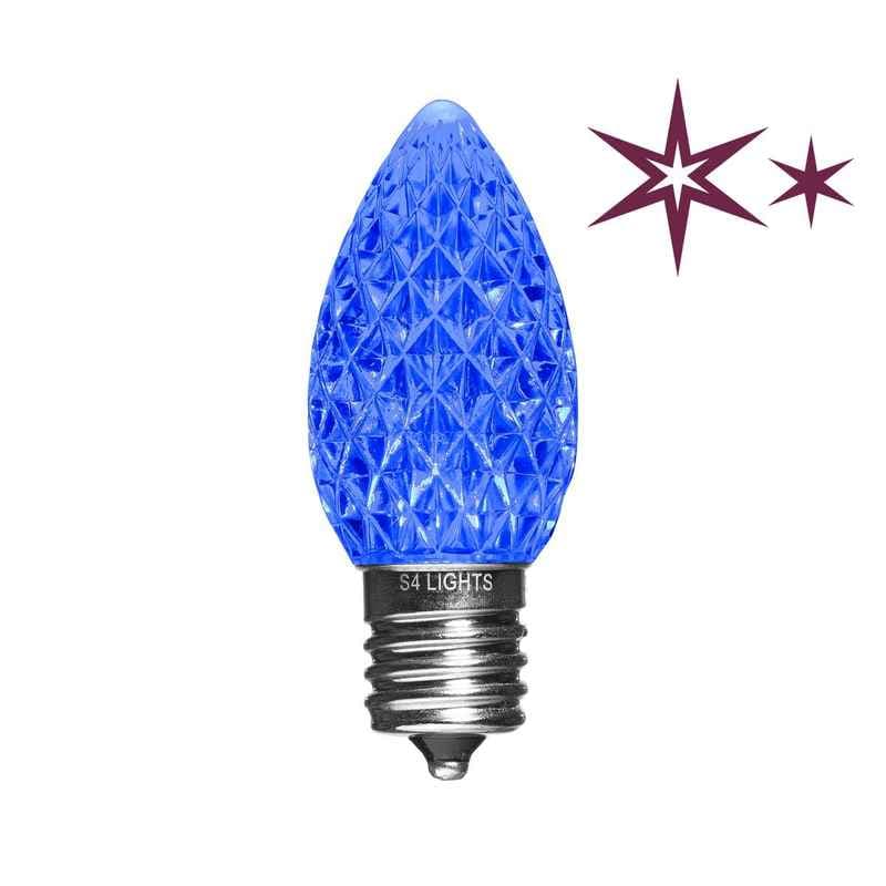 C9 LED Faceted Bulbs with Effects, E17 Base - Image 12