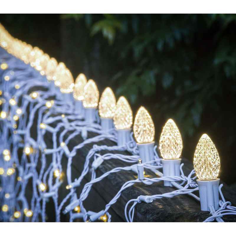 C9 LED Faceted Bulbs with Effects, E17 Base - Image 15