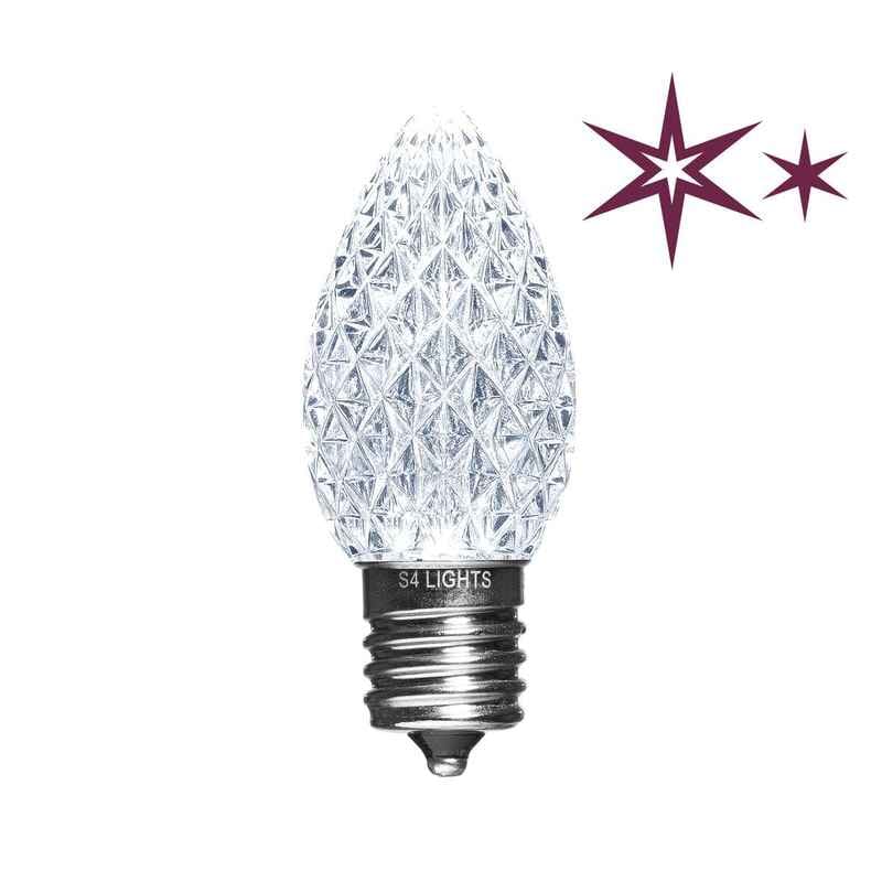 C9 LED Faceted Bulbs with Effects, E17 Base - Image 6