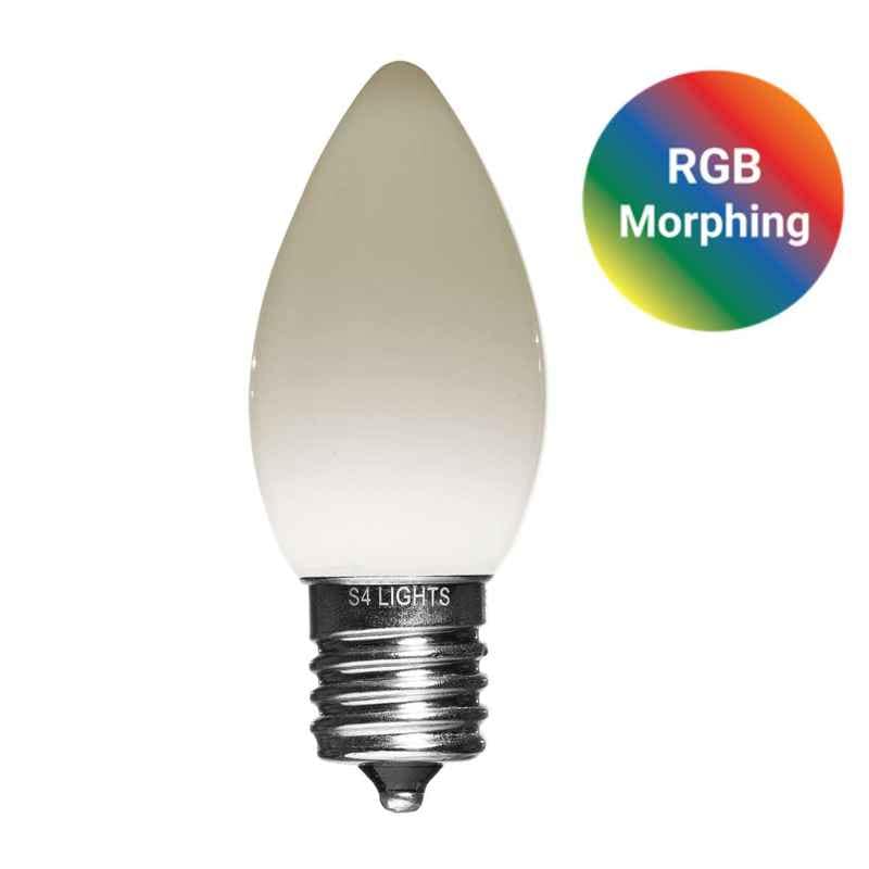 C9 LED Opaque Bulb, E17 Base - Image 10