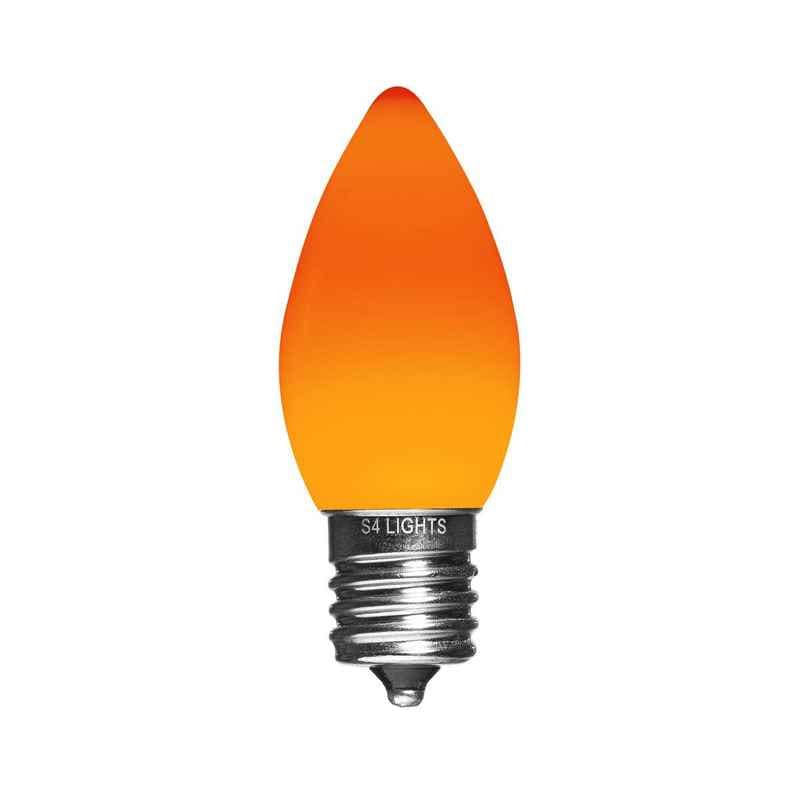 C9 LED Opaque Bulb, E17 Base - Image 9