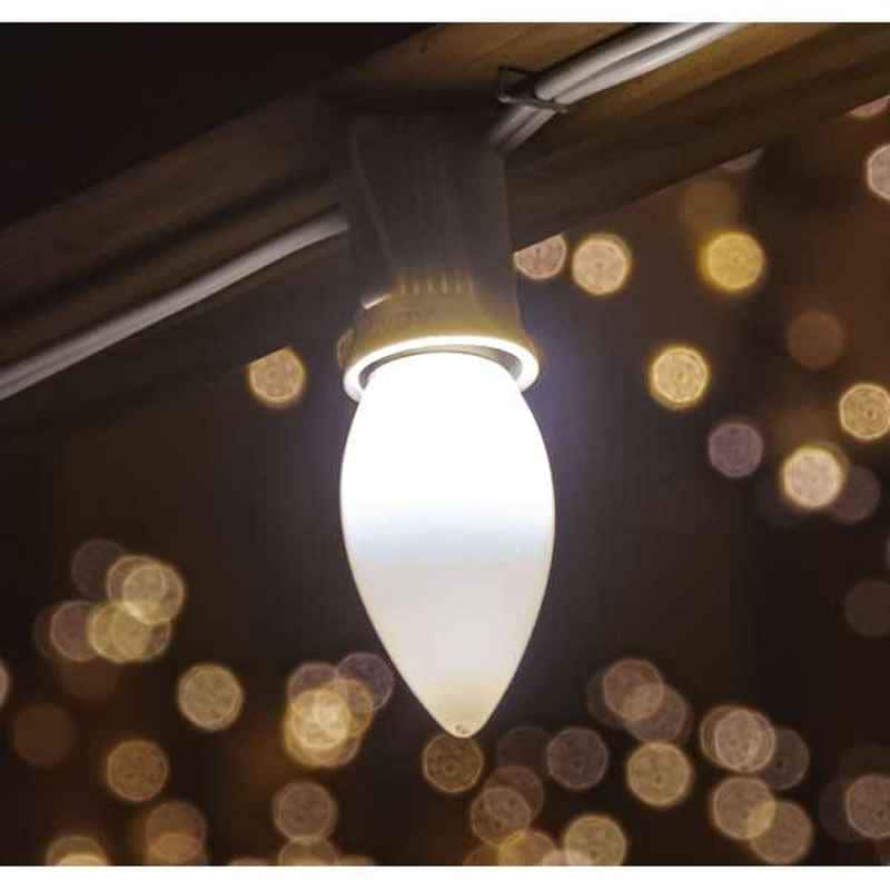 C9 LED Opaque Bulbs with Effects, E17 Base - Image 5