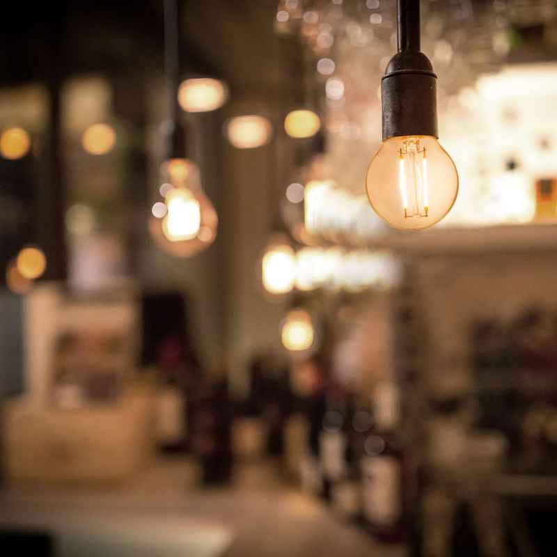 G50 LED Vintage Cafe Bulb, E26 Base - Image 3