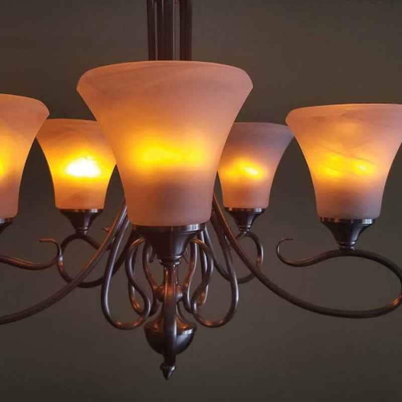 LED Flame Bulb w/ Gravity Sensor, E26 Base - Image 3