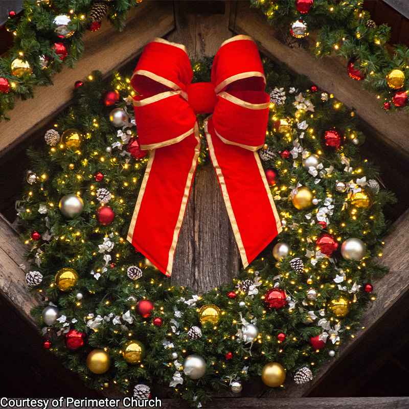 Decorative Christmas Bow - Image 3