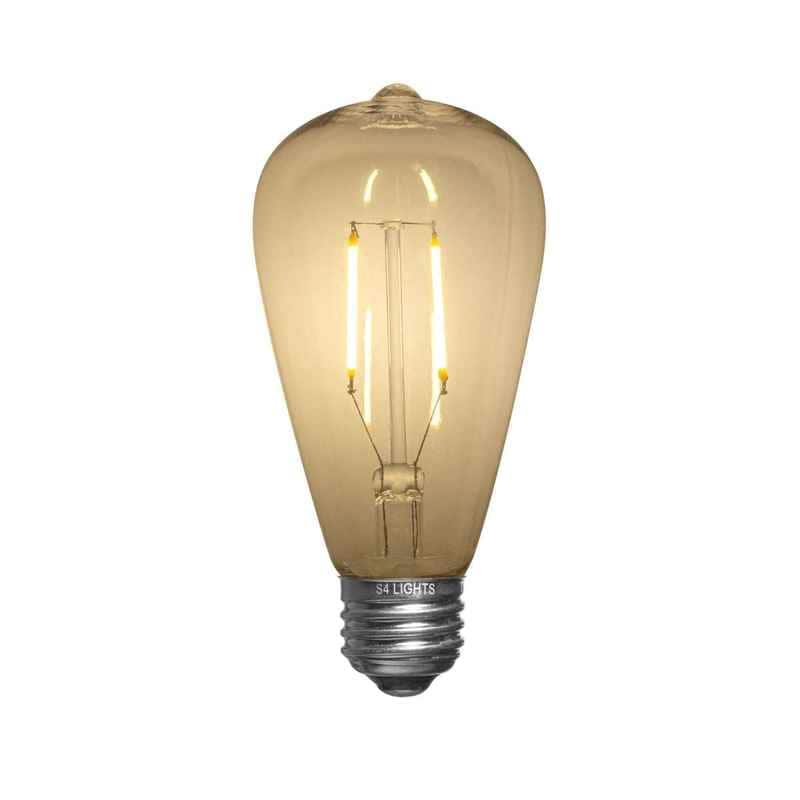 ST64 LED Vintage Cafe Bulb, E26 Base - Image 4