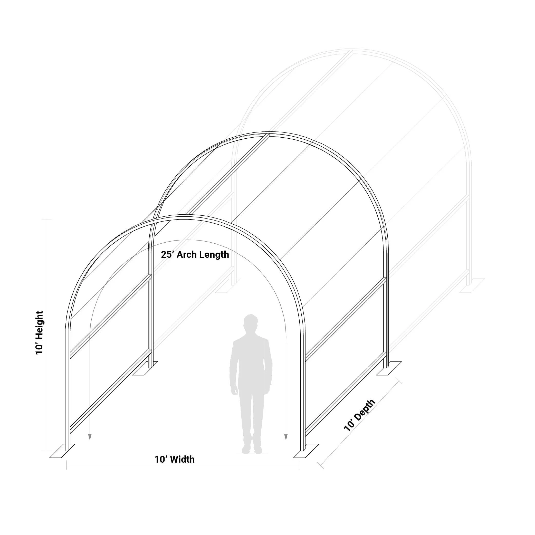 Rounded Tunnel Structures - Image 9